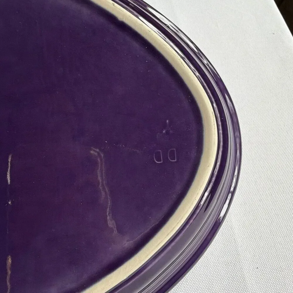 Fiesta Plum Platter Retired Purple Platter